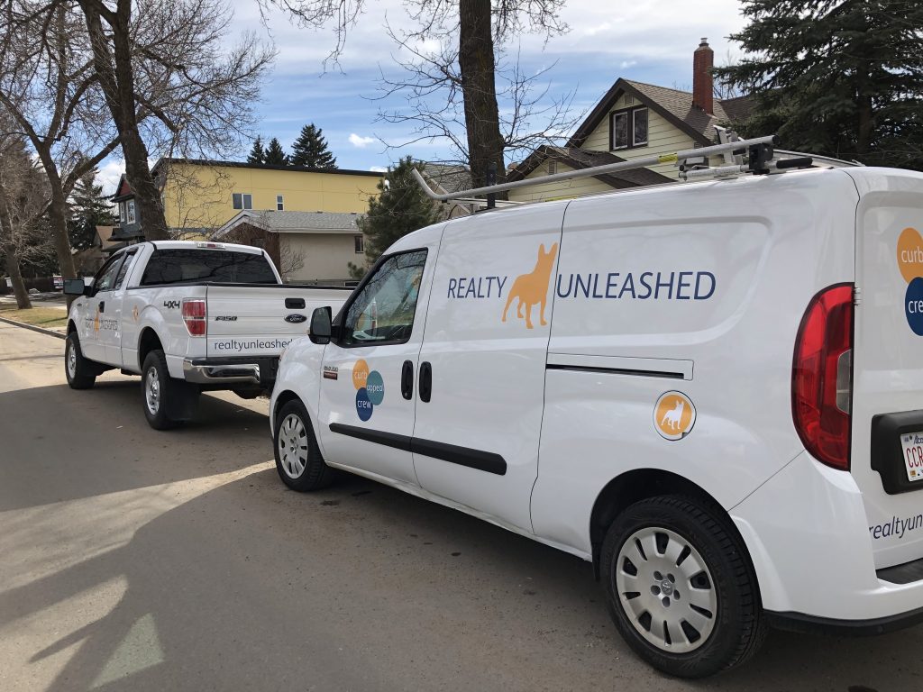 Realty unleashed service vehicle